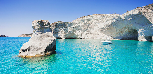 Image of a Greek island